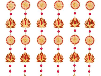 Decorative Lotus Garlands with Rings