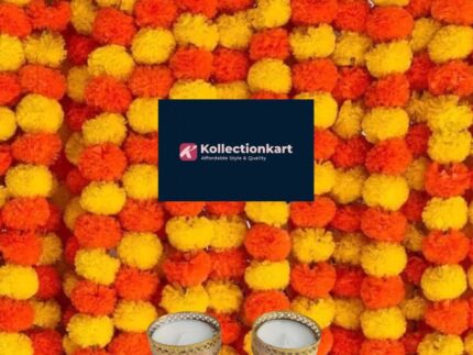 Marigold Fluffy Flowers Lemon Yellow And Orange