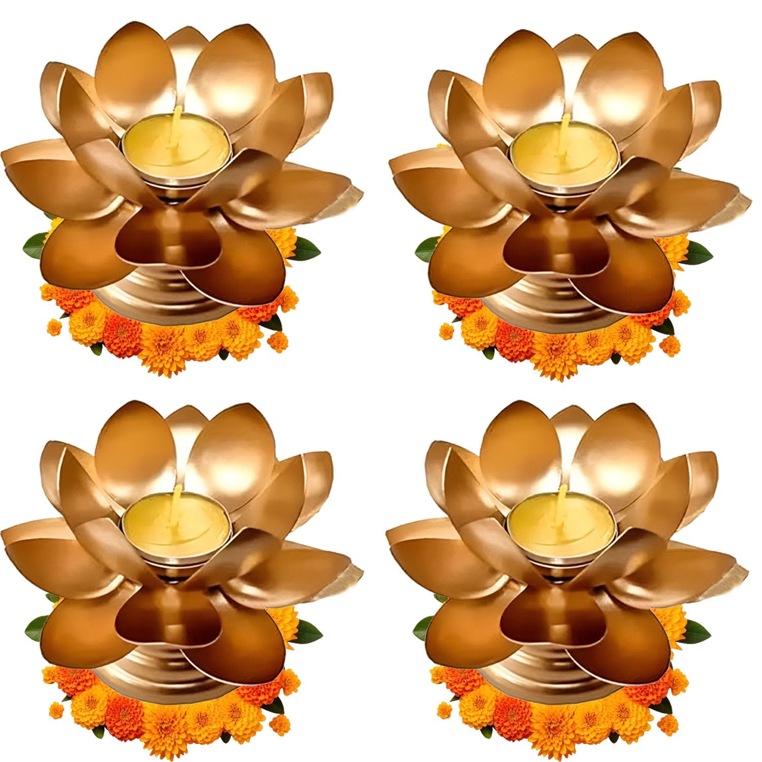 Mini Lotus Tealight Holder Candle Stand Mini Lotus Tealight Holder Candle Stand